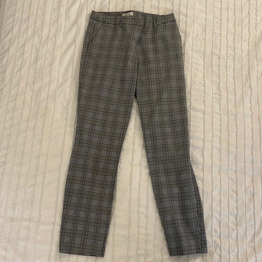 Plaid trousers
